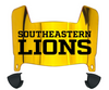Southeastern Louisiana Lions Mini Football Helmet Visor Shield w/ Clips - PICK VISOR & LOGO COLOR