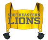 Southeastern Louisiana Lions Mini Football Helmet Visor Shield w/ Clips - PICK VISOR & LOGO COLOR