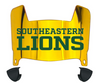Southeastern Louisiana Lions Mini Football Helmet Visor Shield w/ Clips - PICK VISOR & LOGO COLOR