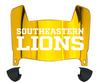 Southeastern Louisiana Lions Mini Football Helmet Visor Shield w/ Clips - PICK VISOR & LOGO COLOR