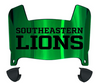 Southeastern Louisiana Lions Mini Football Helmet Visor Shield w/ Clips - PICK VISOR & LOGO COLOR