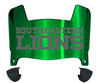 Southeastern Louisiana Lions Mini Football Helmet Visor Shield w/ Clips - PICK VISOR & LOGO COLOR