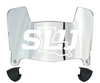 Southeastern Louisiana Lions Mini Football Helmet Visor Shield w/ Clips - PICK VISOR & LOGO COLOR