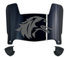 Southern Illinois Salukis Mini Football Helmet Visor Shield w/ Clips - PICK VISOR & LOGO COLOR