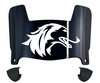 Southern Illinois Salukis Mini Football Helmet Visor Shield w/ Clips - PICK VISOR & LOGO COLOR