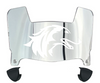 Southern Illinois Salukis Mini Football Helmet Visor Shield w/ Clips - PICK VISOR & LOGO COLOR