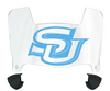 Southern Jaguars Mini Football Helmet Visor Shield w/ Clips - PICK VISOR & LOGO COLOR