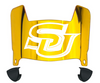 Southern Jaguars Mini Football Helmet Visor Shield w/ Clips - PICK VISOR & LOGO COLOR