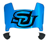 Southern Jaguars Mini Football Helmet Visor Shield w/ Clips - PICK VISOR & LOGO COLOR