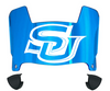 Southern Jaguars Mini Football Helmet Visor Shield w/ Clips - PICK VISOR & LOGO COLOR