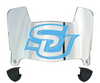 Southern Jaguars Mini Football Helmet Visor Shield w/ Clips - PICK VISOR & LOGO COLOR