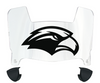 Southern Miss Golden Eagles Mini Football Helmet Visor Shield w/ Clips - PICK VISOR & LOGO COLOR