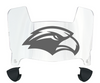 Southern Miss Golden Eagles Mini Football Helmet Visor Shield w/ Clips - PICK VISOR & LOGO COLOR