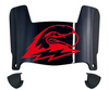 Southern Utah Thunderbirds Mini Football Helmet Visor Shield w/ Clips - PICK VISOR & LOGO COLOR
