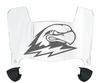 Southern Utah Thunderbirds Mini Football Helmet Visor Shield w/ Clips - PICK VISOR & LOGO COLOR