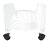Southern Utah Thunderbirds Mini Football Helmet Visor Shield w/ Clips - PICK VISOR & LOGO COLOR