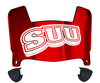 Southern Utah Thunderbirds Mini Football Helmet Visor Shield w/ Clips - PICK VISOR & LOGO COLOR