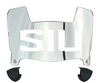 Southern Illinois Salukis Mini Football Helmet Visor Shield w/ Clips - PICK VISOR & LOGO COLOR