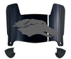 Southern Illinois Salukis Mini Football Helmet Visor Shield w/ Clips - PICK VISOR & LOGO COLOR