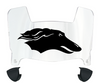 Southern Illinois Salukis Mini Football Helmet Visor Shield w/ Clips - PICK VISOR & LOGO COLOR
