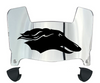 Southern Illinois Salukis Mini Football Helmet Visor Shield w/ Clips - PICK VISOR & LOGO COLOR
