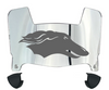 Southern Illinois Salukis Mini Football Helmet Visor Shield w/ Clips - PICK VISOR & LOGO COLOR