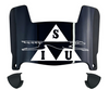 Southern Illinois Salukis Mini Football Helmet Visor Shield w/ Clips - PICK VISOR & LOGO COLOR