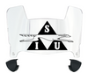 Southern Illinois Salukis Mini Football Helmet Visor Shield w/ Clips - PICK VISOR & LOGO COLOR