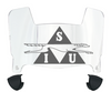 Southern Illinois Salukis Mini Football Helmet Visor Shield w/ Clips - PICK VISOR & LOGO COLOR