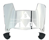 Southern Illinois Salukis Mini Football Helmet Visor Shield w/ Clips - PICK VISOR & LOGO COLOR