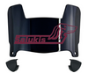 Southern Illinois Salukis Mini Football Helmet Visor Shield w/ Clips - PICK VISOR & LOGO COLOR