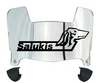 Southern Illinois Salukis Mini Football Helmet Visor Shield w/ Clips - PICK VISOR & LOGO COLOR