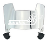 Southern Illinois Salukis Mini Football Helmet Visor Shield w/ Clips - PICK VISOR & LOGO COLOR