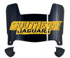 Southern Jaguars Mini Football Helmet Visor Shield w/ Clips - PICK VISOR & LOGO COLOR