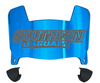 Southern Jaguars Mini Football Helmet Visor Shield w/ Clips - PICK VISOR & LOGO COLOR