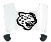 Southern Jaguars Mini Football Helmet Visor Shield w/ Clips - PICK VISOR & LOGO COLOR