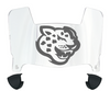 Southern Jaguars Mini Football Helmet Visor Shield w/ Clips - PICK VISOR & LOGO COLOR
