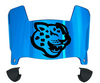 Southern Jaguars Mini Football Helmet Visor Shield w/ Clips - PICK VISOR & LOGO COLOR