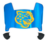 Southern Jaguars Mini Football Helmet Visor Shield w/ Clips - PICK VISOR & LOGO COLOR