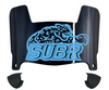 Southern Jaguars Mini Football Helmet Visor Shield w/ Clips - PICK VISOR & LOGO COLOR