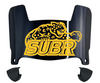 Southern Jaguars Mini Football Helmet Visor Shield w/ Clips - PICK VISOR & LOGO COLOR