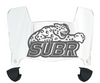 Southern Jaguars Mini Football Helmet Visor Shield w/ Clips - PICK VISOR & LOGO COLOR