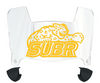 Southern Jaguars Mini Football Helmet Visor Shield w/ Clips - PICK VISOR & LOGO COLOR