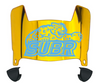 Southern Jaguars Mini Football Helmet Visor Shield w/ Clips - PICK VISOR & LOGO COLOR