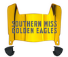 Southern Miss Golden Eagles Mini Football Helmet Visor Shield w/ Clips - PICK VISOR & LOGO COLOR