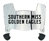 Southern Miss Golden Eagles Mini Football Helmet Visor Shield w/ Clips - PICK VISOR & LOGO COLOR