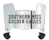 Southern Miss Golden Eagles Mini Football Helmet Visor Shield w/ Clips - PICK VISOR & LOGO COLOR