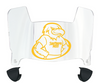 Southern Miss Golden Eagles Mini Football Helmet Visor Shield w/ Clips - PICK VISOR & LOGO COLOR