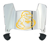 Southern Miss Golden Eagles Mini Football Helmet Visor Shield w/ Clips - PICK VISOR & LOGO COLOR