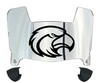 Southern Miss Golden Eagles Mini Football Helmet Visor Shield w/ Clips - PICK VISOR & LOGO COLOR